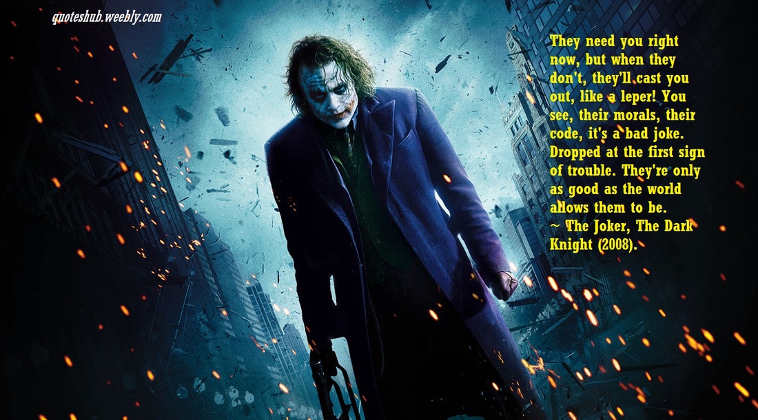 The Dark Knight Movie Quotes - Quotes Hub
