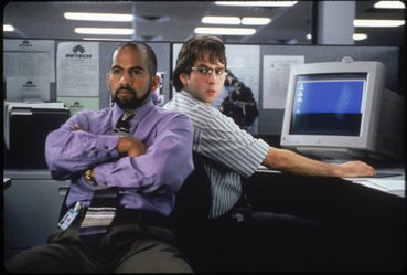 Office Space Movie Samir & Michael Bolton Picture